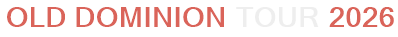 Old Dominion Tour 2026